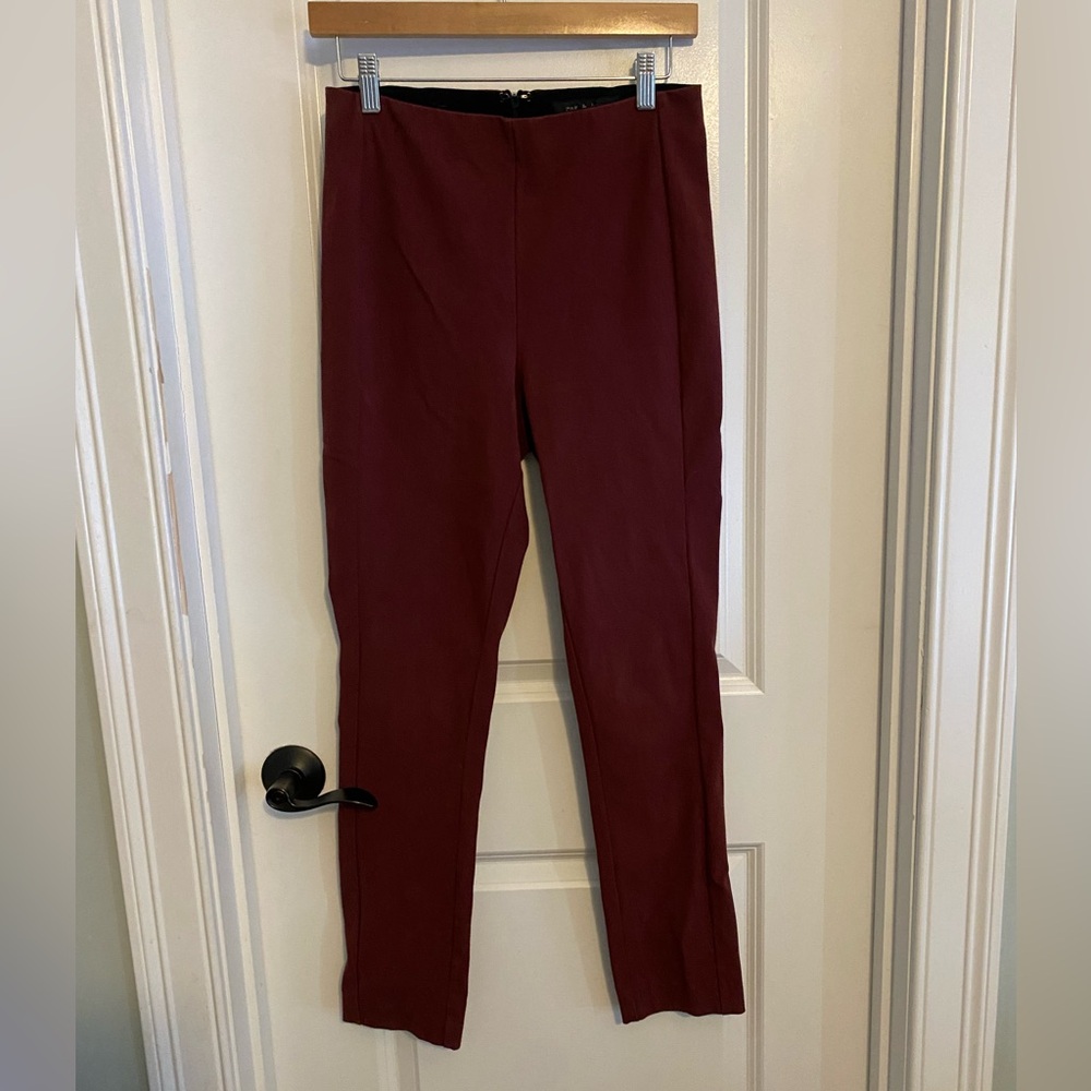 rag & bone Burgundy Simone Pants/Trousers